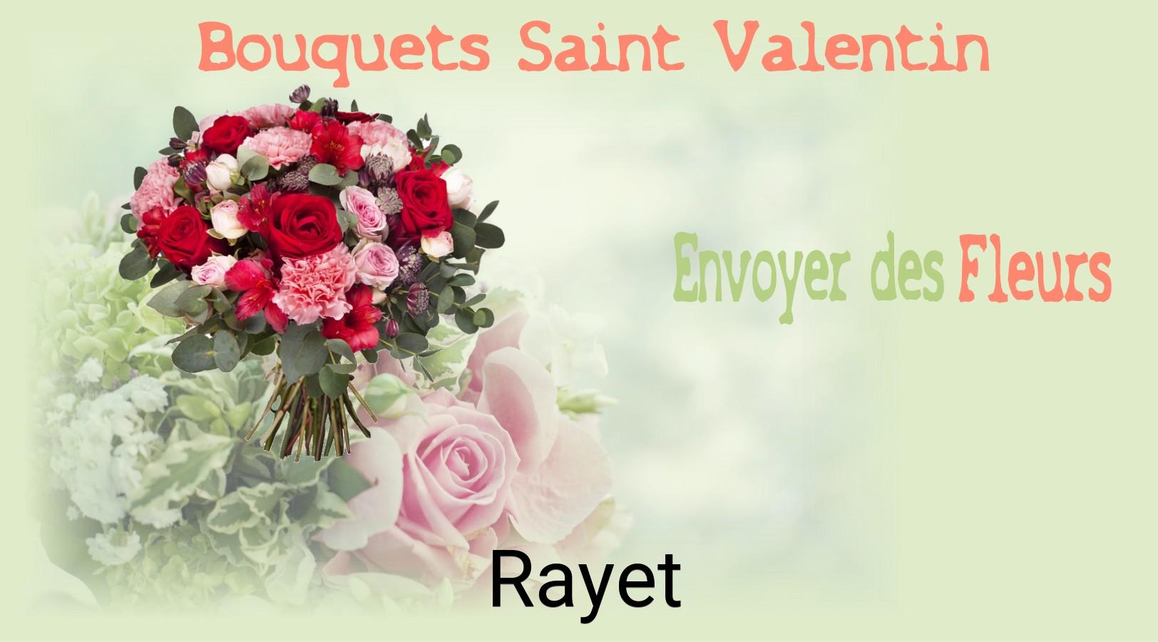 Roses de Saint-Valentin livrées à Rayet